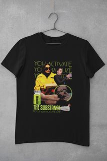 Nome do produtoT-SHIRT PLUS SIZE - THE SUBSTANCE - YOU ARE ONE (PRETA)