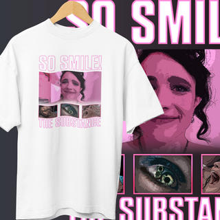 Nome do produtoCAMISETA OVERSIZED THE SUBSTANCE - SO SMILE!