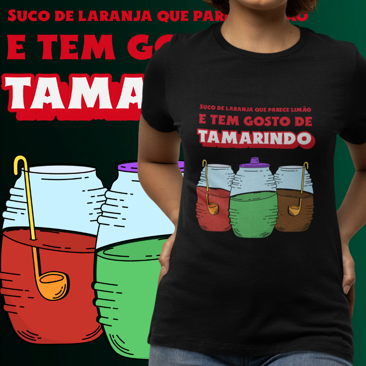 Nome do produto: BABY LOOK - SUCO DE TAMARINDO