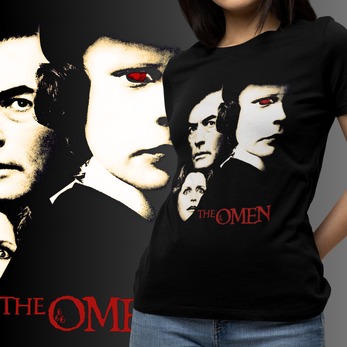 Nome do produto: BABY LOOK A PROFECIA - THE OMEN