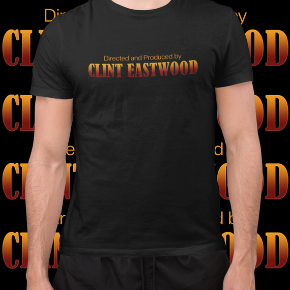 CAMISETA - CLINT EASTWOOD (DIRECTED AND PRODUCED BY)