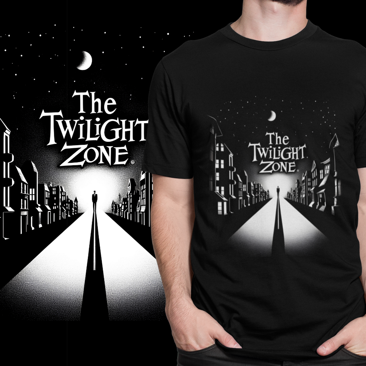 Nome do produto: CAMISETA - THE TWILIGHT ZONE (Além da Imaginação)