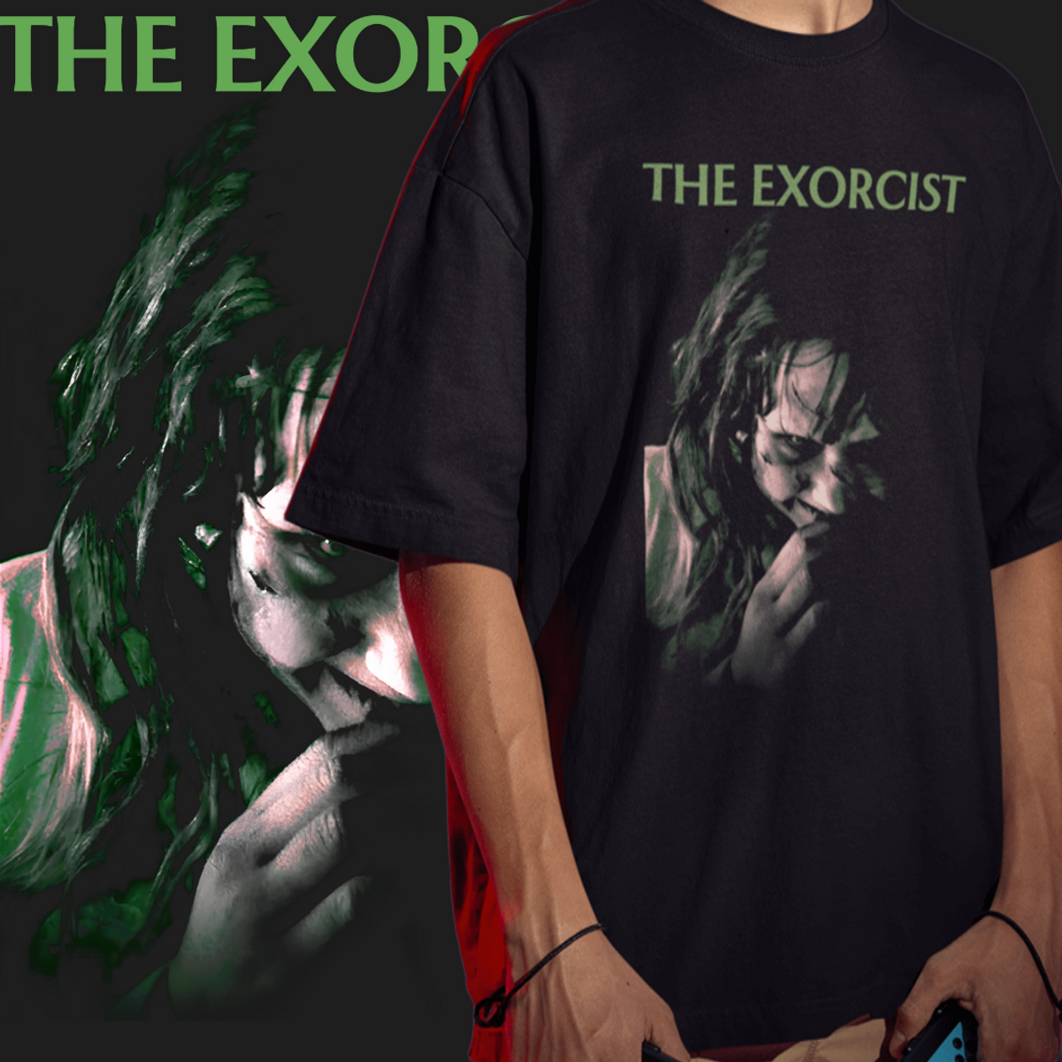 Nome do produto: CAMISETA OVERSIZED - O EXORCISTA