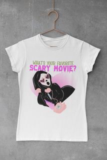Nome do produtoBABY LOOK - FAVORITE SCARY MOVIE - COLORS