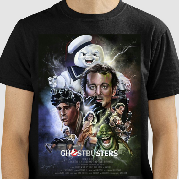 Camisetas Caça Fantasmas