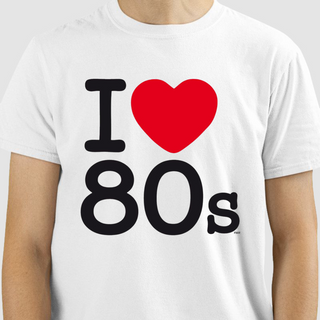 Camisetas I Love 80