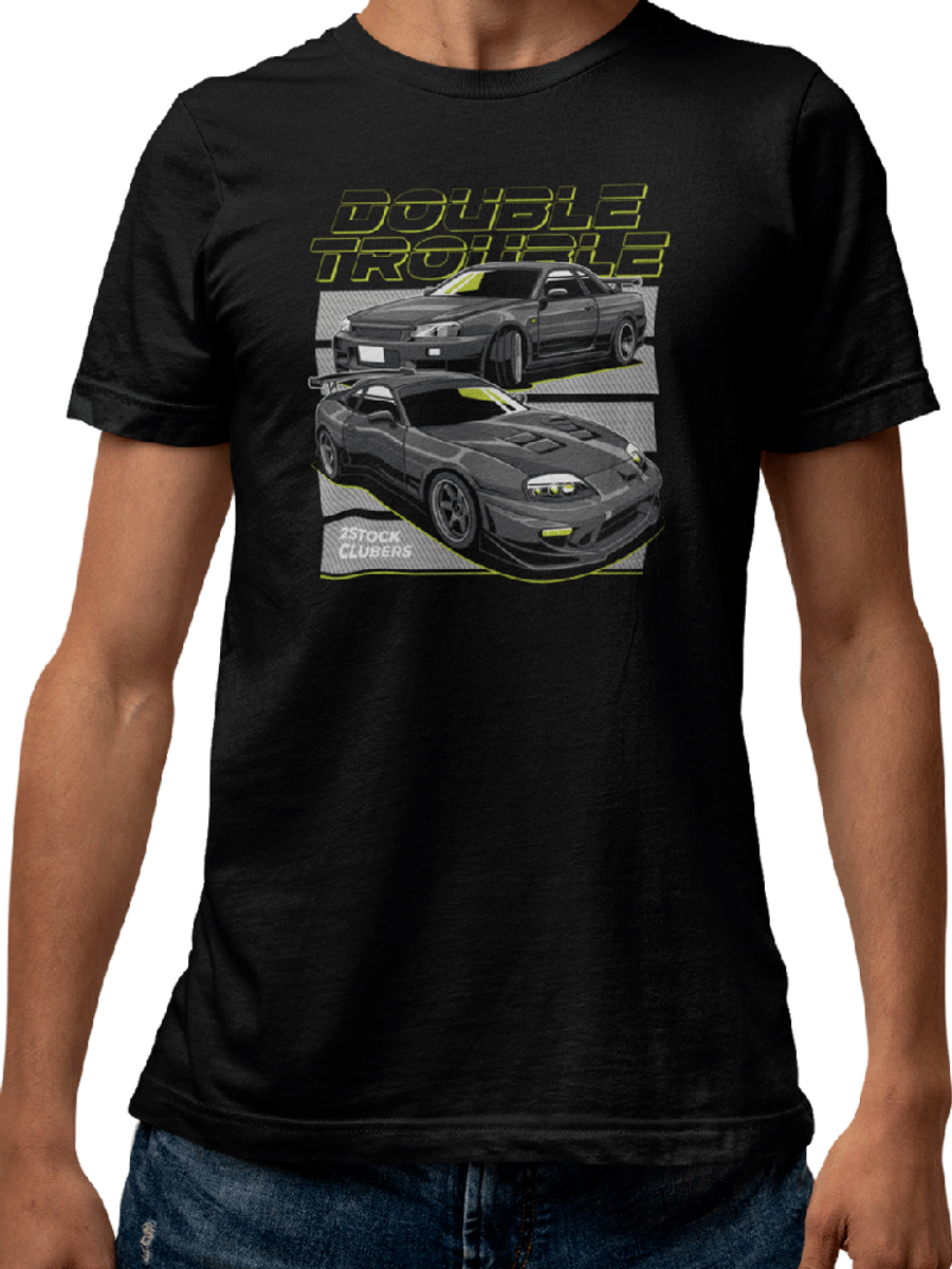 Nome do produto: Camiseta Double Trouble | Supra e Skyline