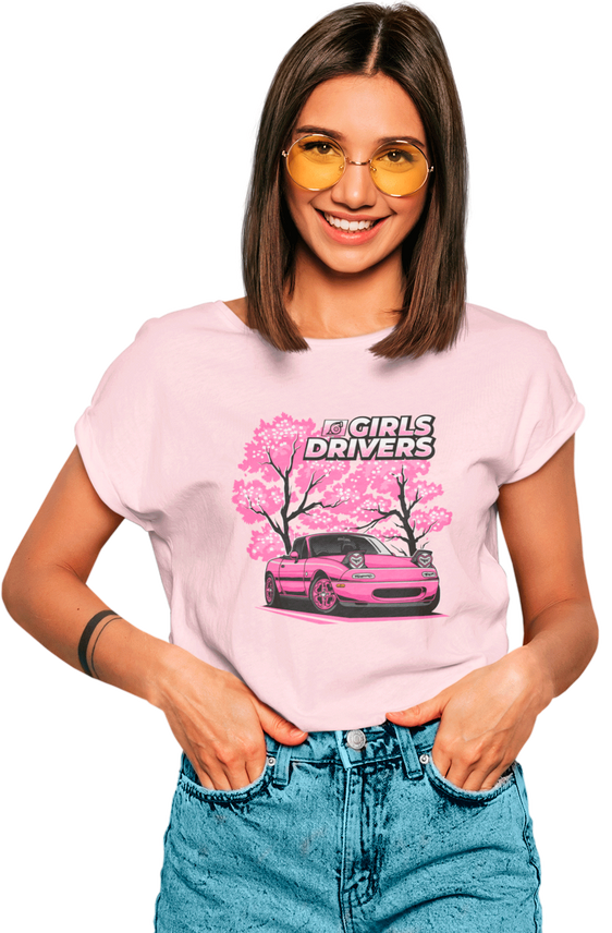 Camiseta Baby Long Girls Drivers | Miata MX-5