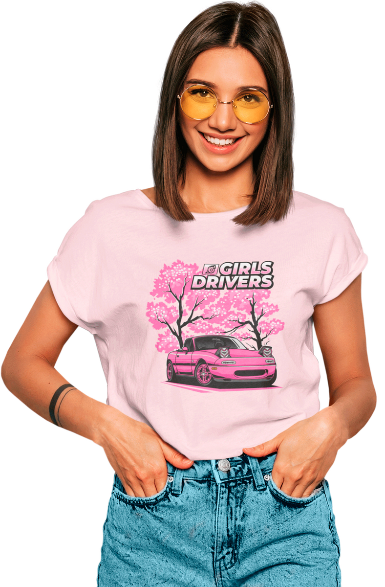Nome do produto: Camiseta Baby Long Girls Drivers | Miata MX-5