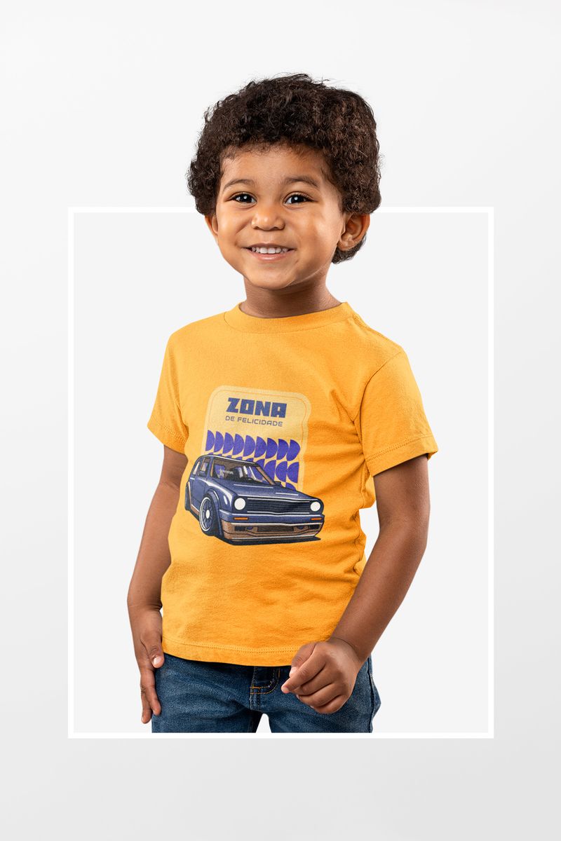Nome do produto: Camiseta Infantil | Zona de Felicidade - Golf 