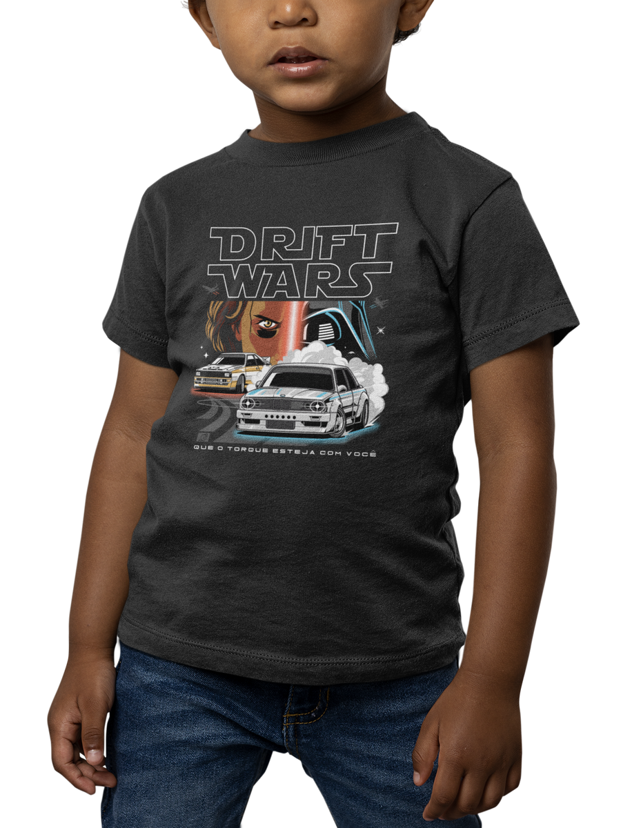 Nome do produto: Camiseta Infantil (2 a 8) | Drift Wars BMW E30