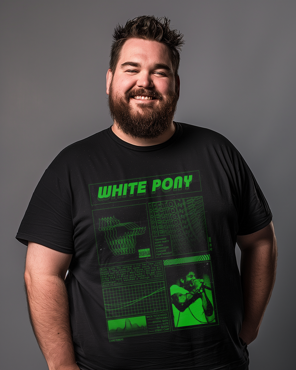 Nome do produto: Deftones - White Pony PLUS SIZE