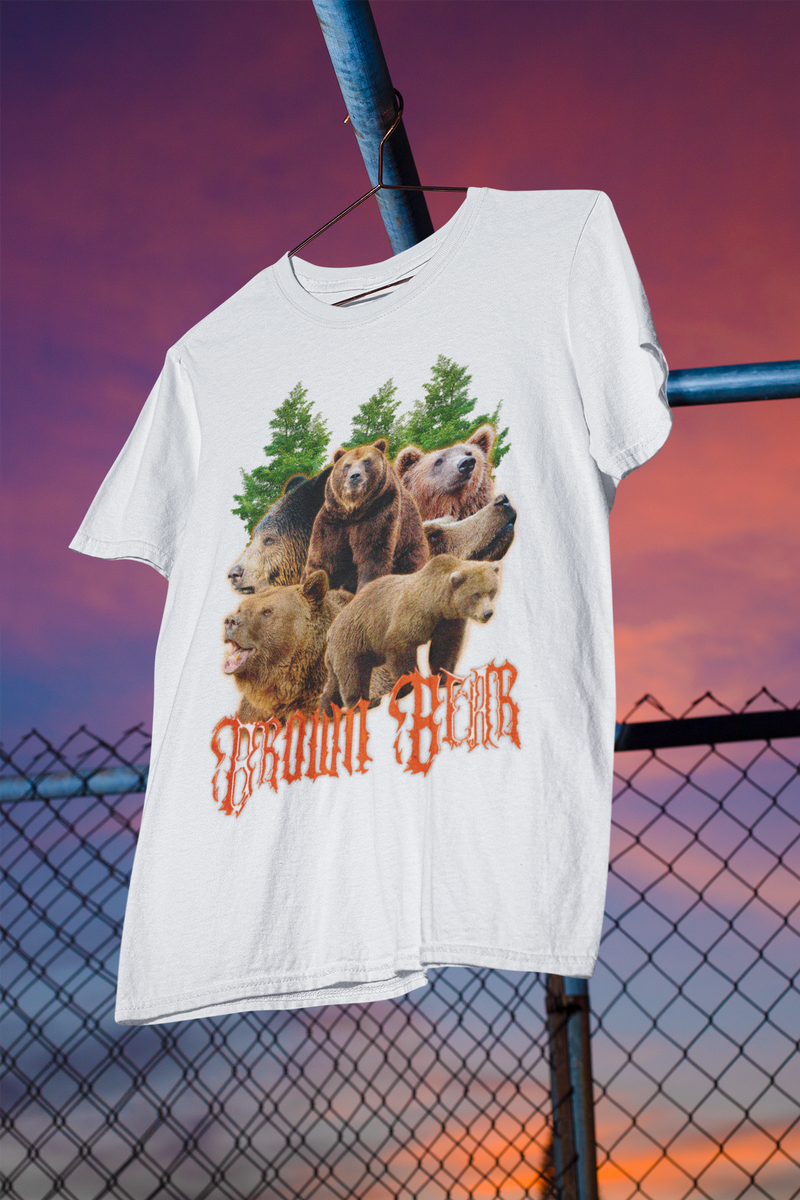 Nome do produto: Camiseta Brown Bear 