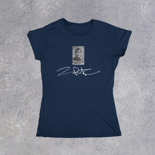 Nome do produtoCamiseta Baby Long 2pac Foto e Assinatura