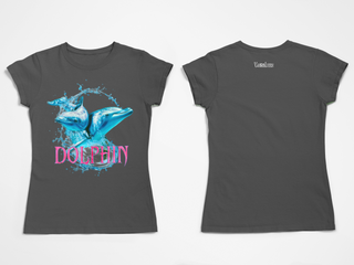 Camiseta Baby Long Estonada Dolphin