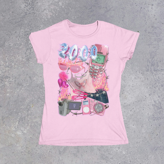 Nome do produtoCamiseta Baby Long Anos 2000 Versal.ene