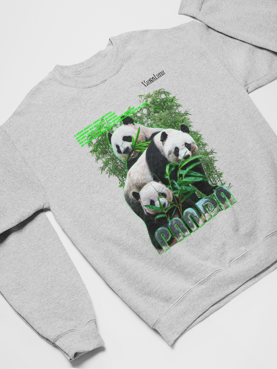 Nome do produto: Moletom Fechado Panda