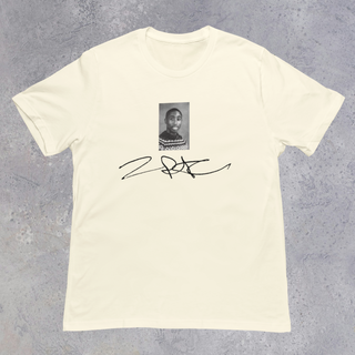 Nome do produtoCamiseta PRIME 2pac Foto e Assinatura