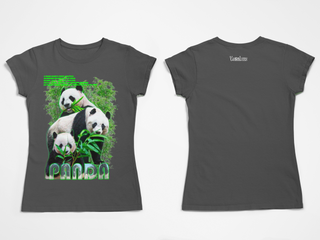 Camiseta Baby Long Estonada Panda
