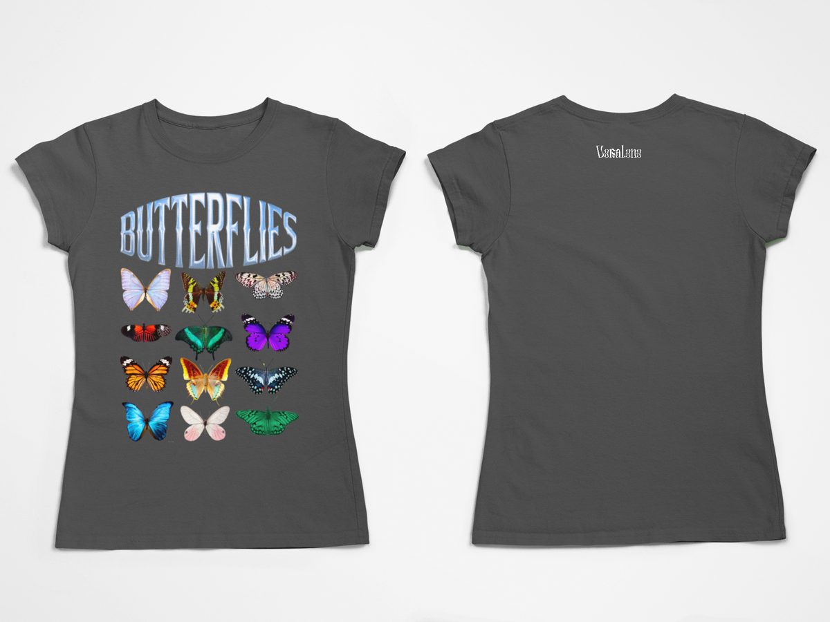Nome do produto: Camiseta Estonada Butterflies