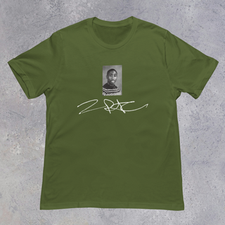 Nome do produtoCamiseta PRIME 2pac Foto e Assinatura