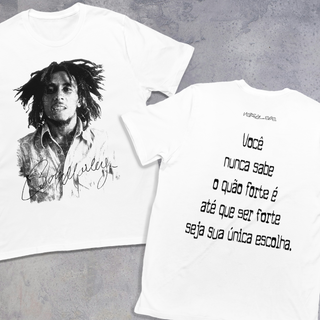 Camiseta Bob Marley x Versalene  Frase