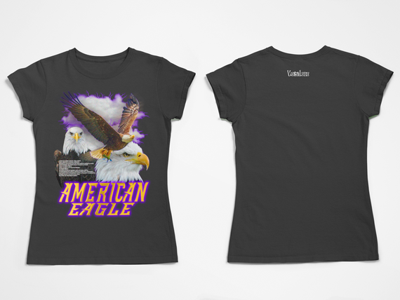 Camiseta Baby Long Estonada American Eagle