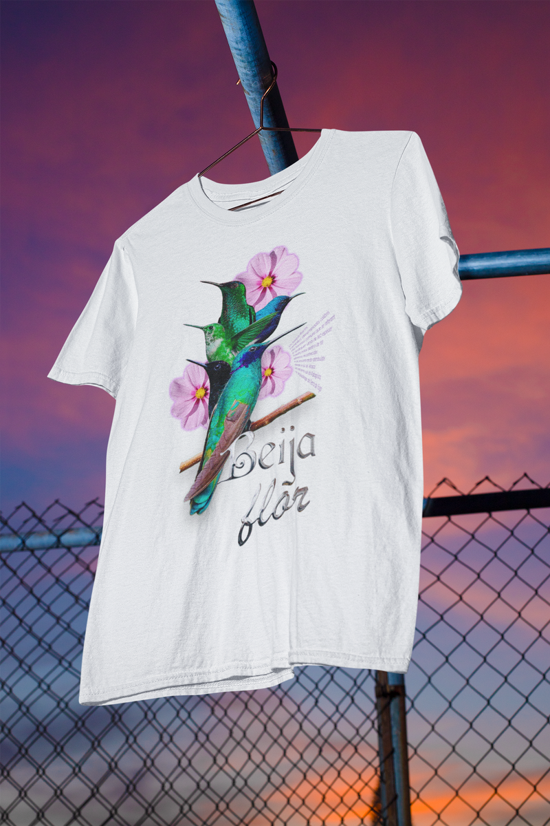 Nome do produto: Camiseta Beija Flor 