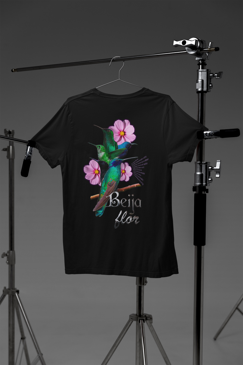 Nome do produto: Camiseta Beija Flor (costas)