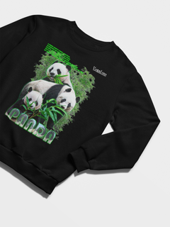 Moletom Fechado Panda 
