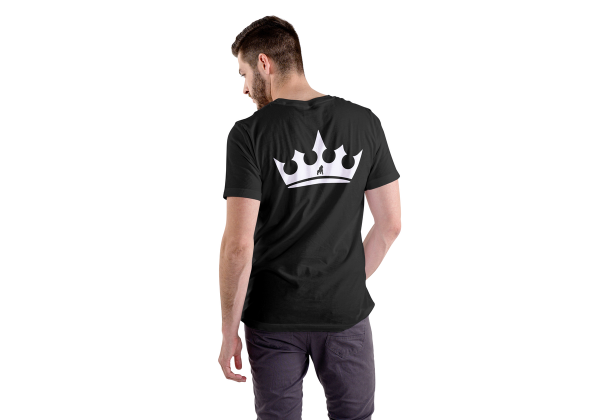 Nome do produto: Camiseta King Life Coroa white