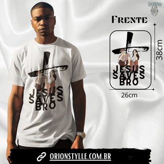 Camiseta Jesus Salves Bro(unissex)