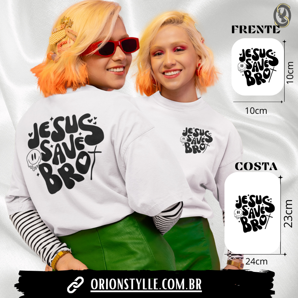 Nome do produto: Overzide Jesus saves Bro F