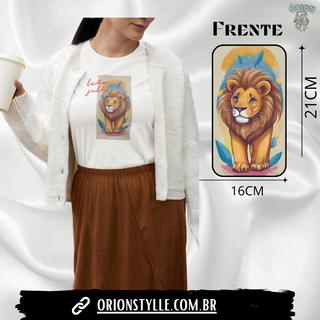 Nome do produtot-shirt baby long Lion of juda (Quadro)