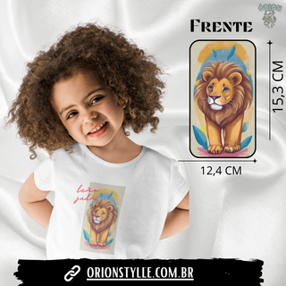 Nome do produtoCamiseta Lion of juda 2 aos 8 anos (Quadro)