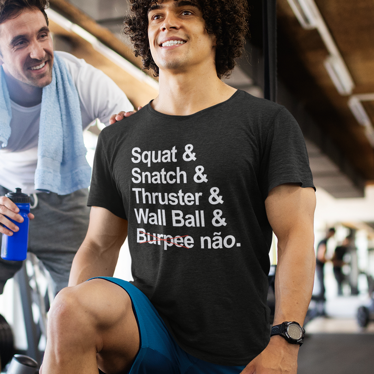 Nome do produto: CAMISETA BURPEE NÃO