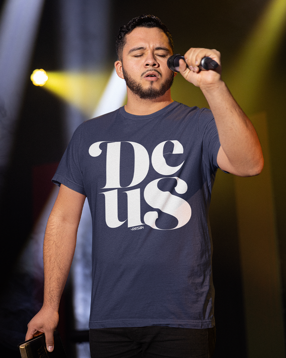 T-Shirt Masculino | Deus | Marinho