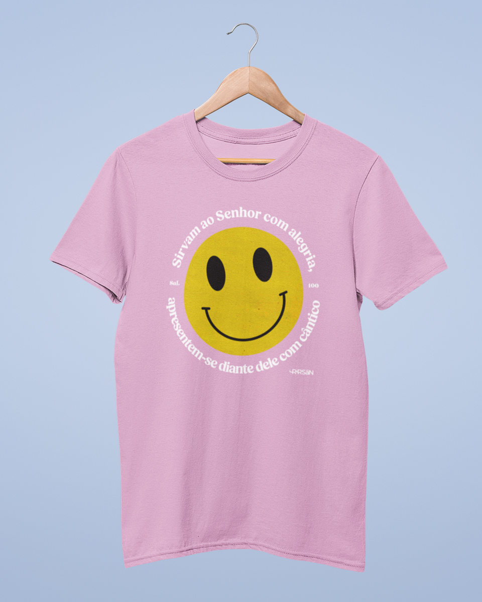 Nome do produto: T-Shirt Unissex | Smile | Várias Cores