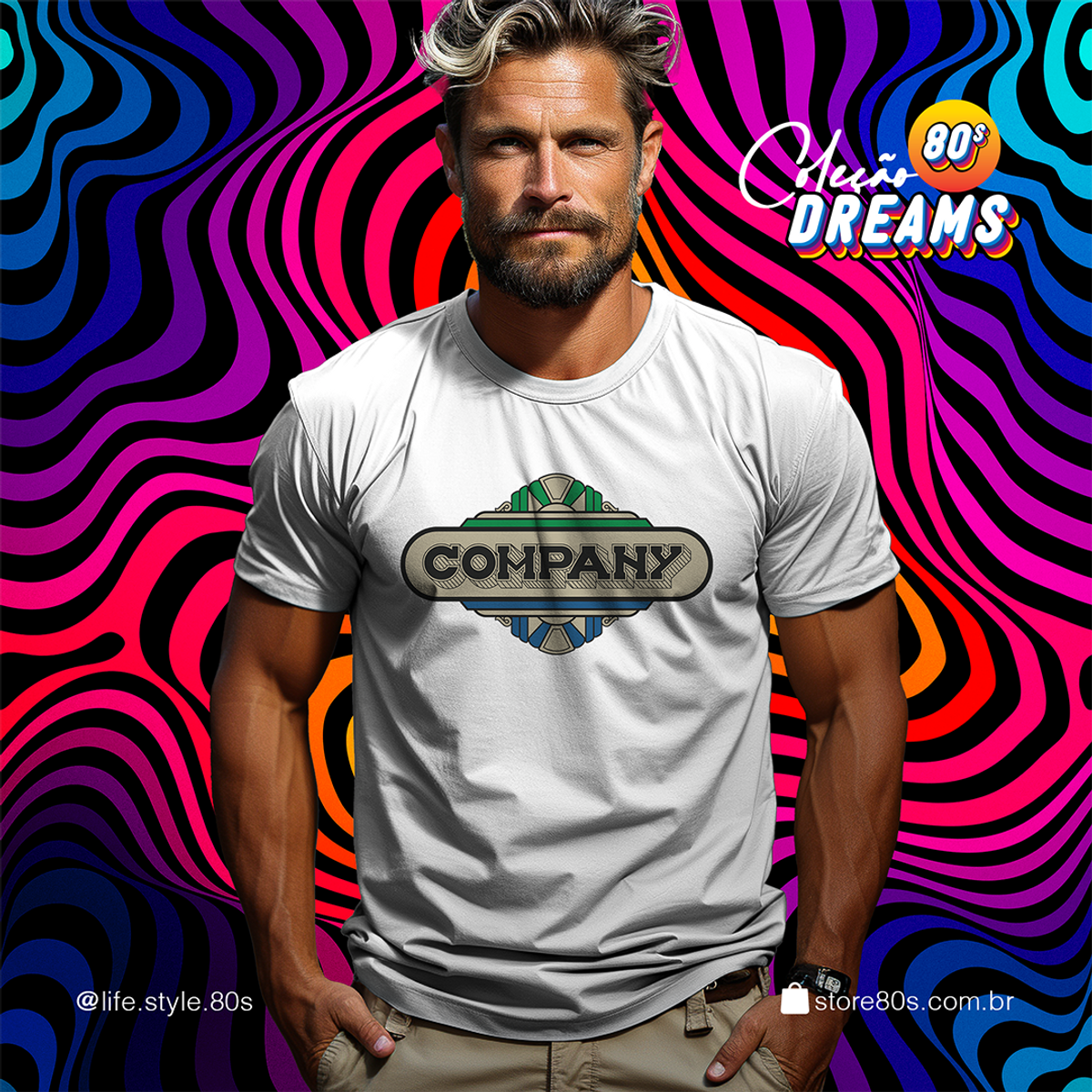 Nome do produto: Camiseta - Coleção Dreams - Company 80s