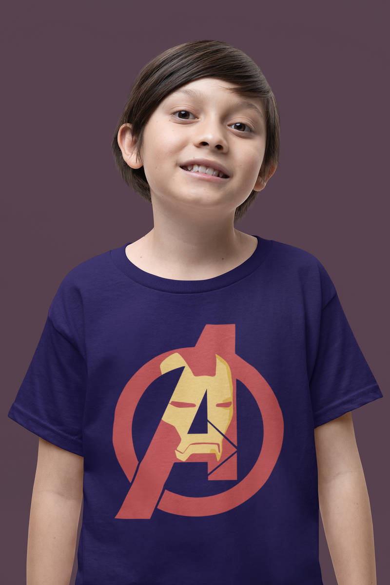 Nome do produto: Camiseta Vingadores Quality Infantil (10 A 14)