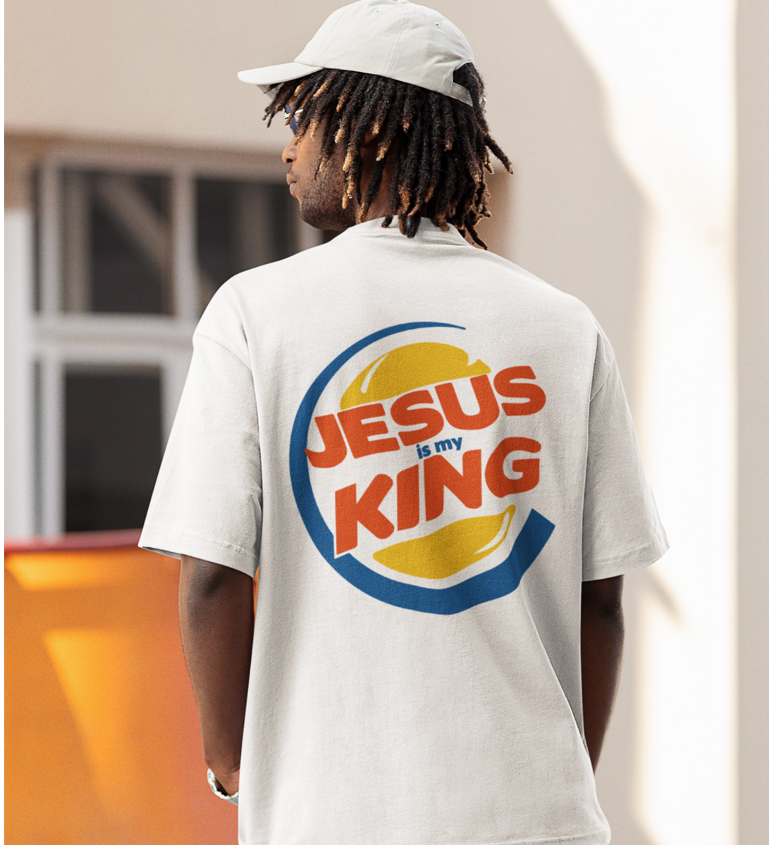 Nome do produto: Jesus is my King - CAMISETA LINHA QUALITY 