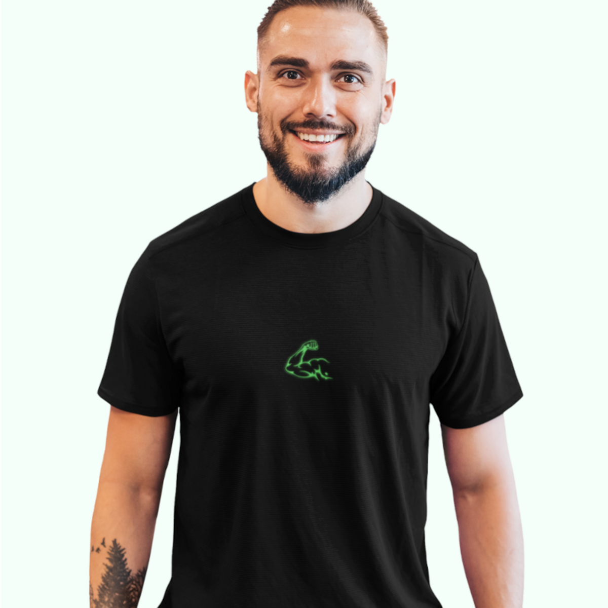 Nome do produto: Camiseta Braço Forte