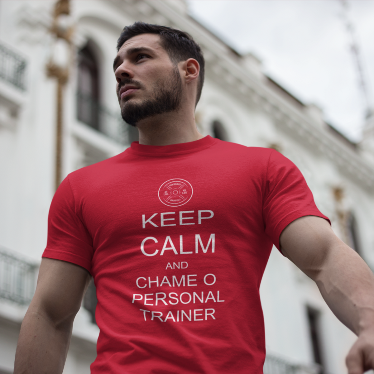 Nome do produto: Camiseta Keep Calm Personal Trainer