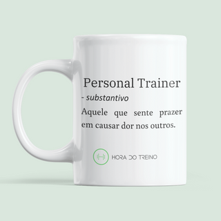 Caneca Personal Trainer Significado