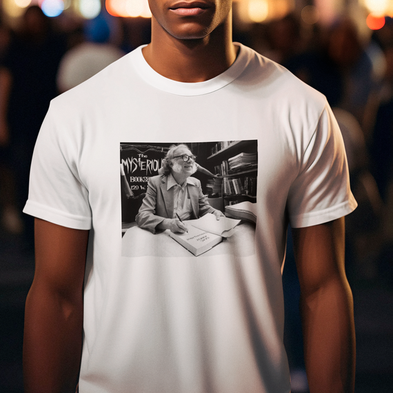 Camiseta - A caverna de um Tech - Isaac Asimov