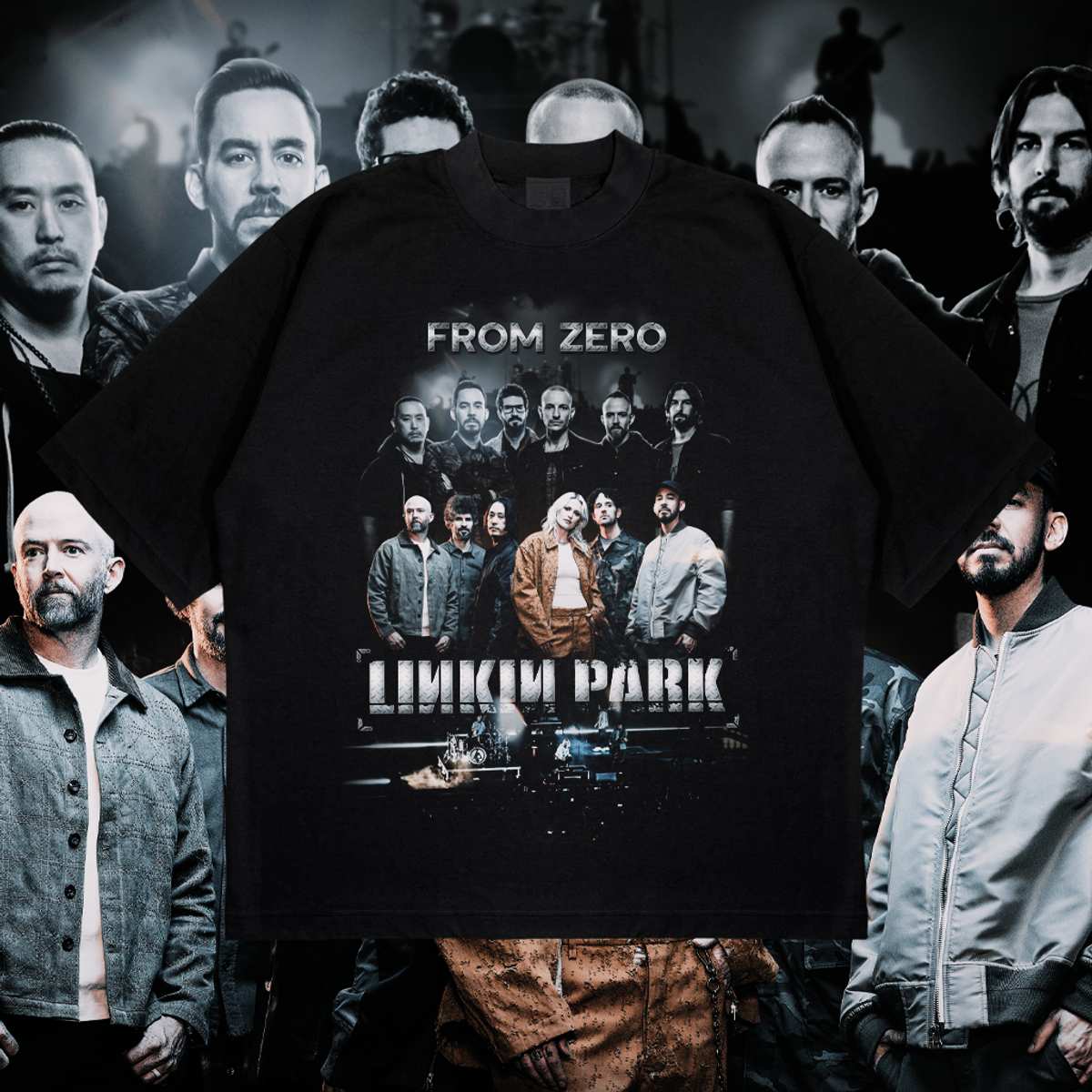 Nome do produto: Oversized - Linkin Park - From Zero 