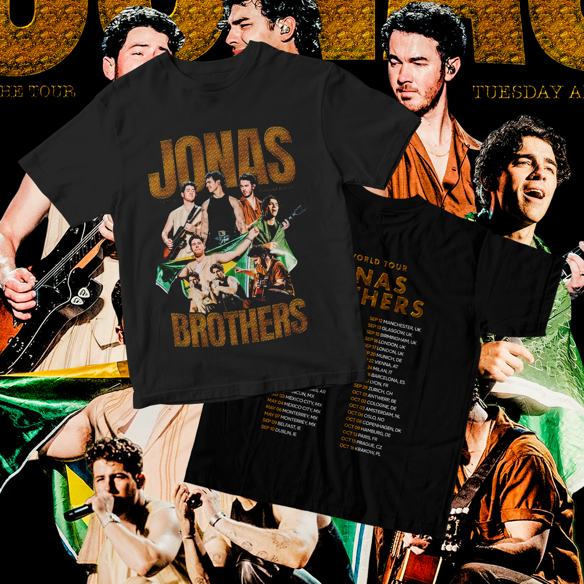 Nome do produto: Jonas Brothers - Apr 16