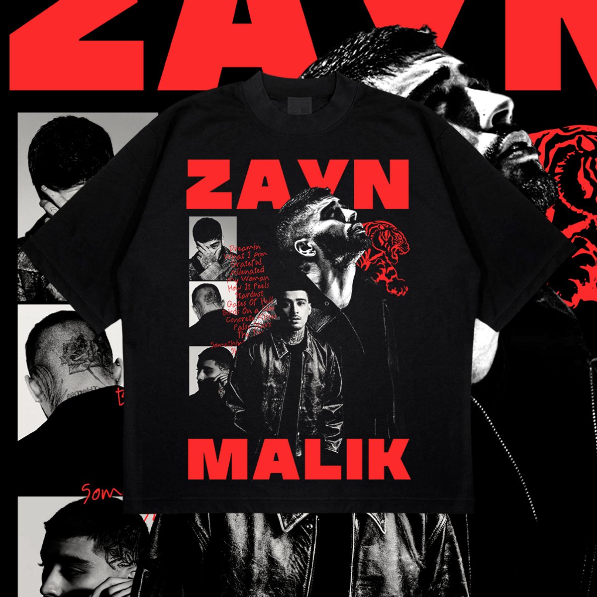 Nome do produto: Oversized - Zayn Malik - Dreamin