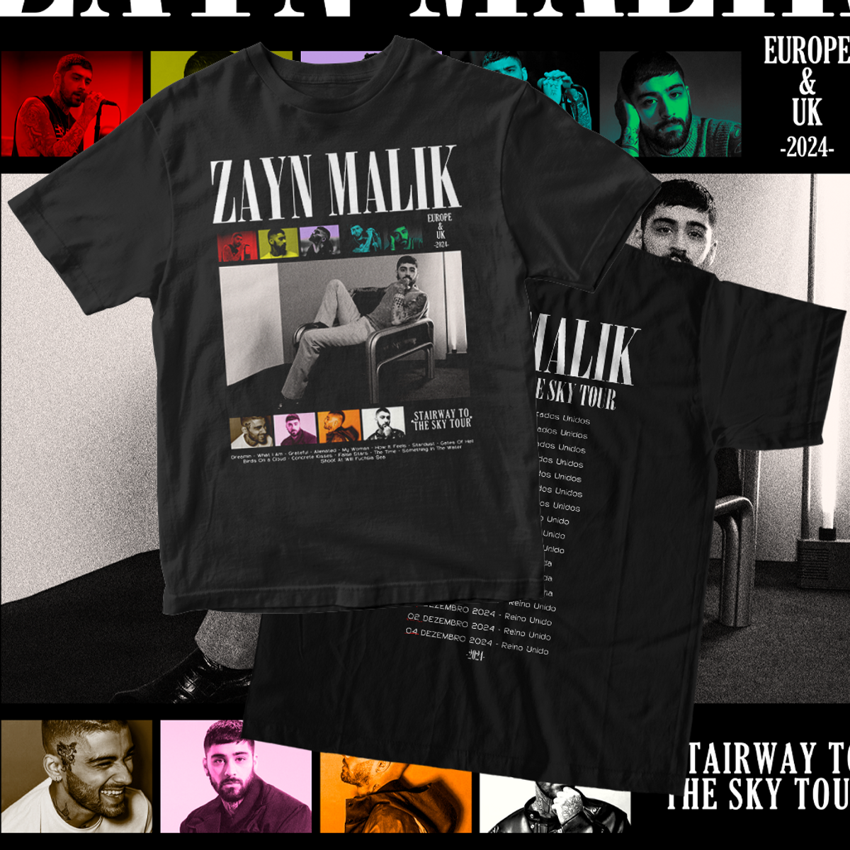 Nome do produto: Zayn Malik - Tour