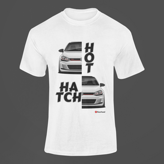 Camiseta HOT HATCH GTI Branco